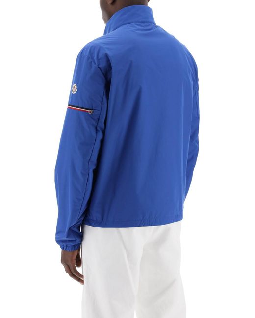 Moncler Blue Ruinette Windbreaker Jacket for men