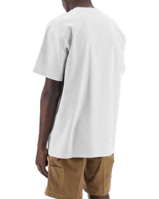 Carhartt White American Script T-Shirt for men