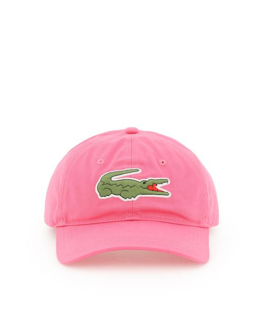 Lacoste Pink Logo Baseball Cap for men