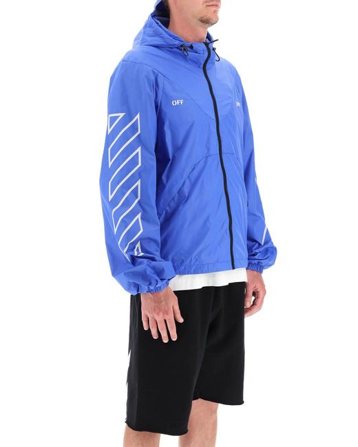 off white running jacket