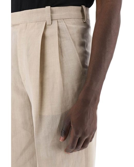 Jacquemus Natural Title Pants for men