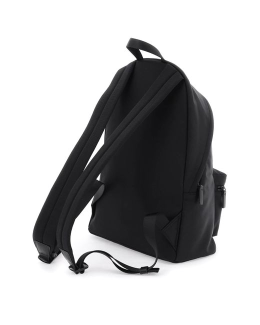 DSquared² Black Icon Nylon Backpack for men