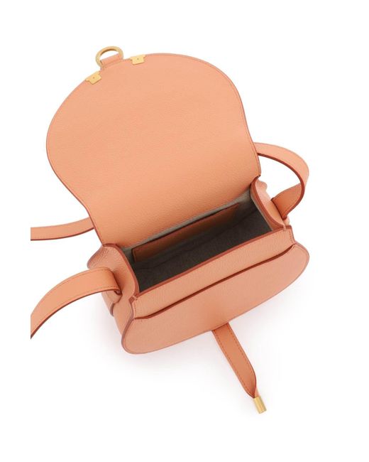 Chloé Pink Marcie Small Crossbody Bag