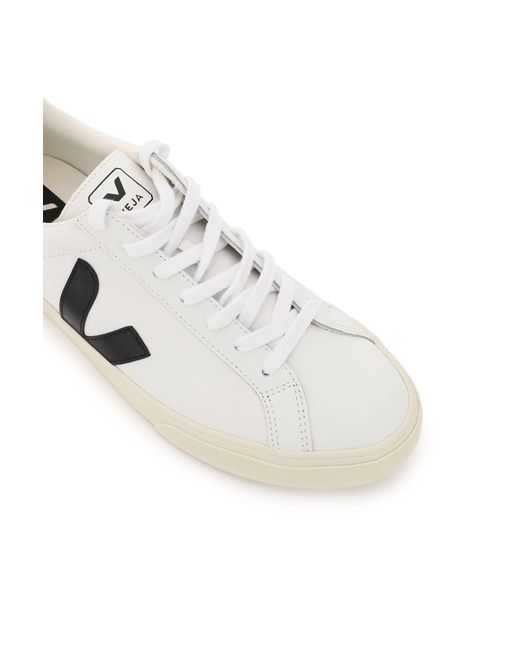 Sneakers In Pelle Esplar di Veja in White da Uomo