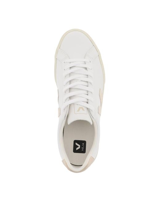 Veja White Leather Sneakers By for men