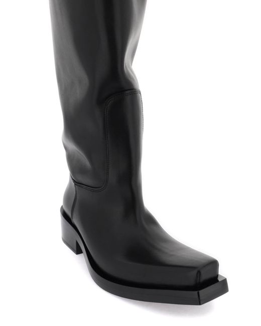 Stivali over-the-knee Santiago di Balenciaga in Black da Uomo