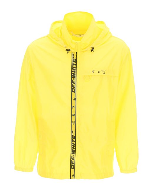 yellow off white jacket