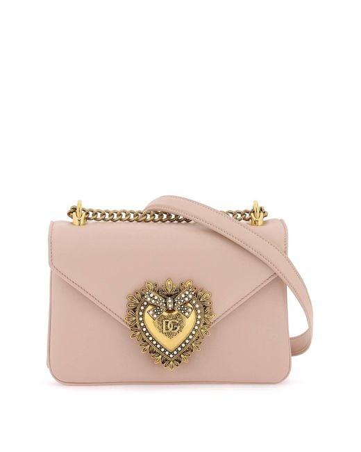Dolce & Gabbana Pink Devotion Shoulder Bag