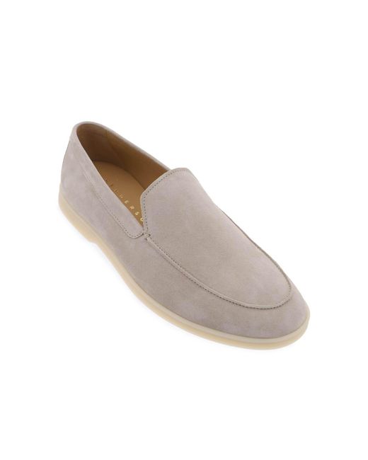 Henderson Natural Suede Loafers for men