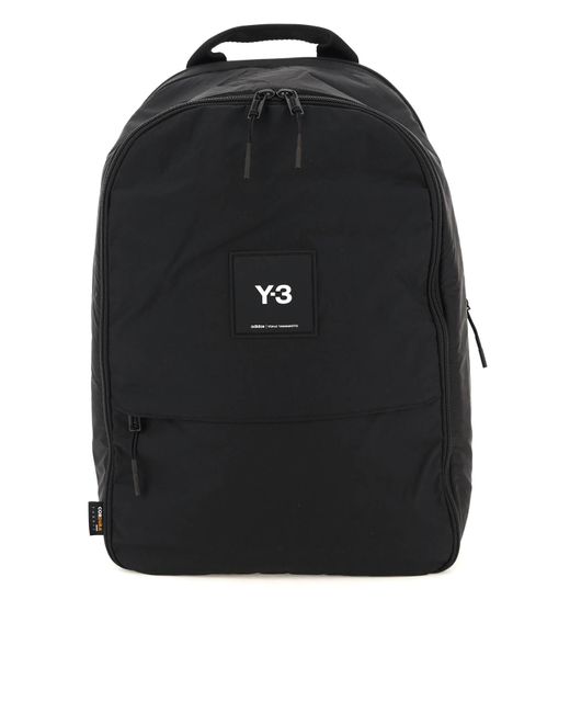 Y-3 Black Tech Backpack for men