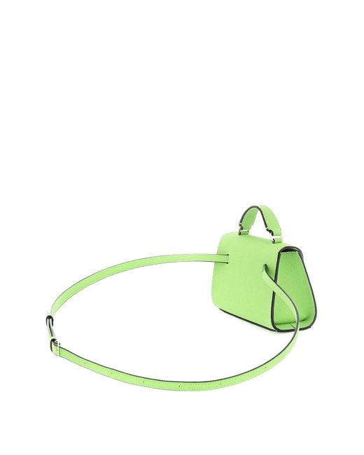 Valextra Green 'Iside Belt' Mini Bag