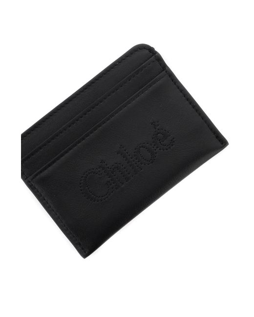 Chloé Black Chloe' Sense Card Holder