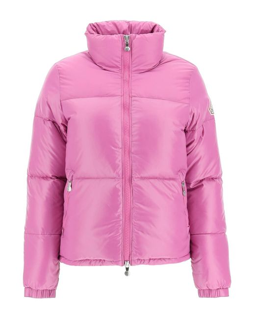 Pyrenex 'goldin 2' Short Down Jacket in Pink | Lyst UK