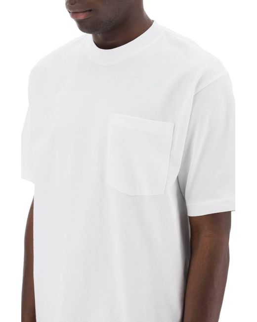 T-Shirt Pioneer Solid One-Pocket di Filson in White da Uomo