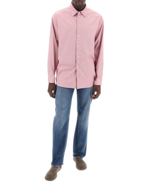 Camicia Atticus di The Row in Pink da Uomo