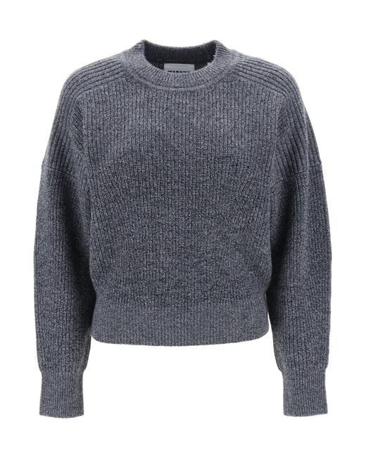 Isabel Marant Gray 'blow' Merino Wool Sweater
