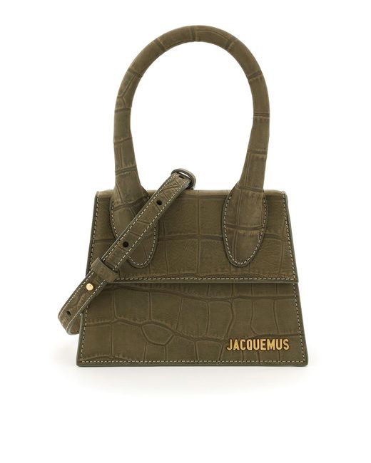 Jacquemus Green Le Chiquito Moyen Bag