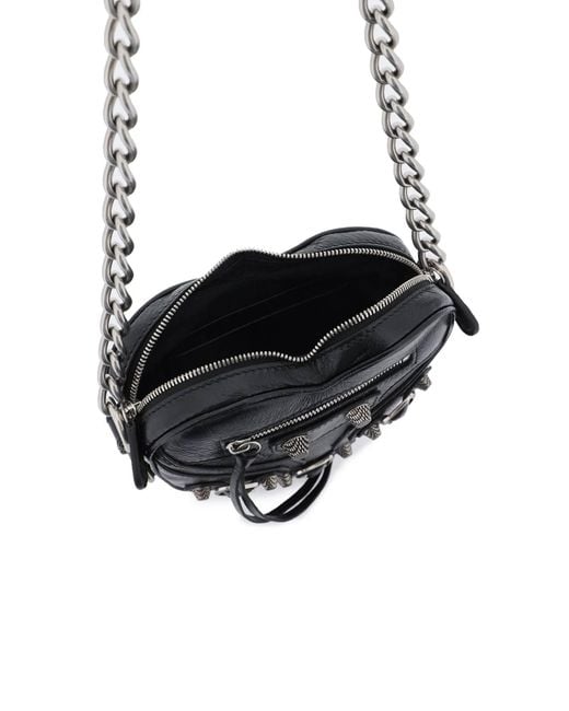 Balenciaga Black Le Cagole Mini Cross Body Bag - Women's - Calf Leather