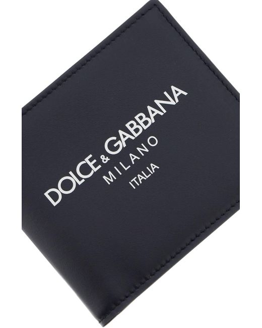 Dolce & Gabbana Blue Wallet With Logo for men