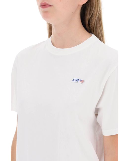 Autry White Oversized Icon T-Shirt