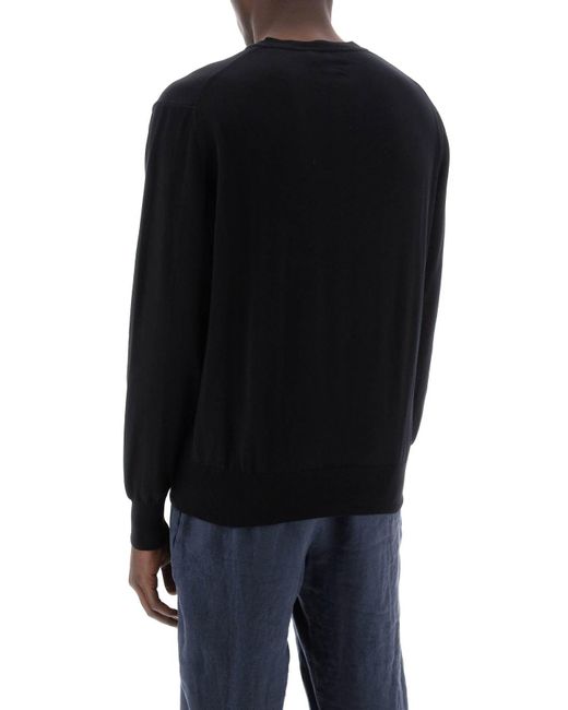 Vivienne Westwood Black Cotton Alex Pullover Sweater
