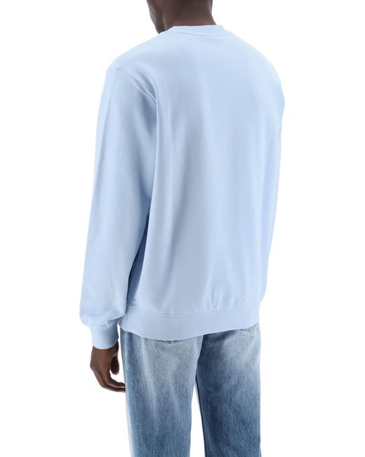 HUGO Blue Duragol Logo Box Sweatshirt for men