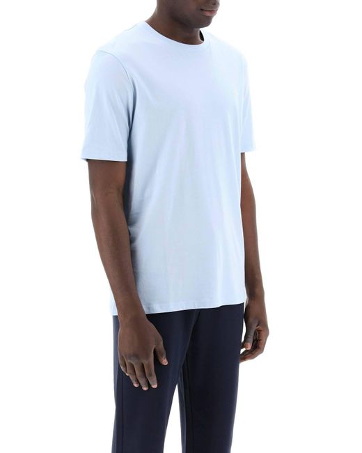 T Shirt Dero Con Logo di HUGO in Blue da Uomo
