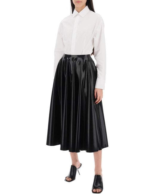 Alaïa Black Circular Skirt