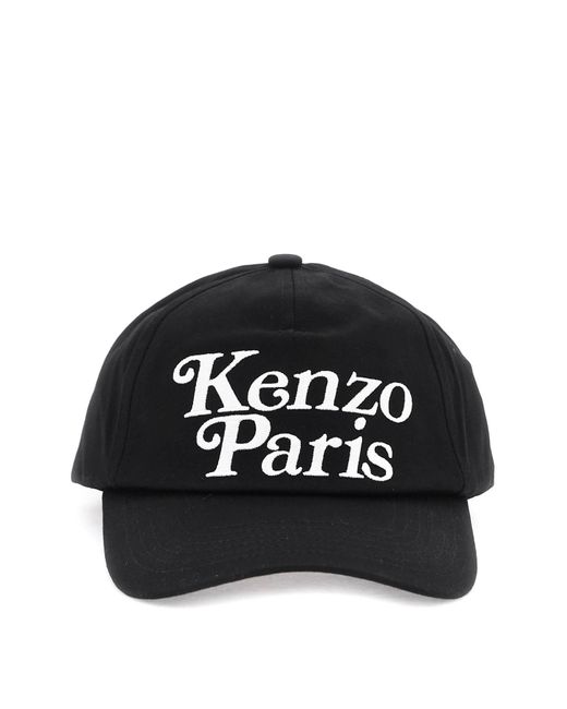 KENZO Black Utility Baseball Cap Hat for men