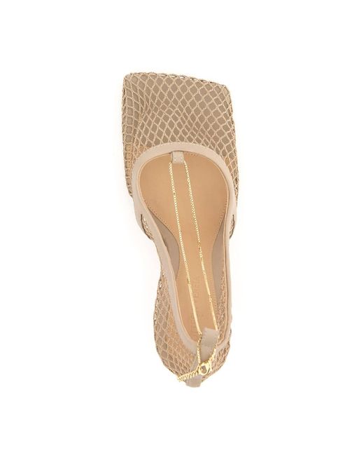 bottega veneta pumps in mesh