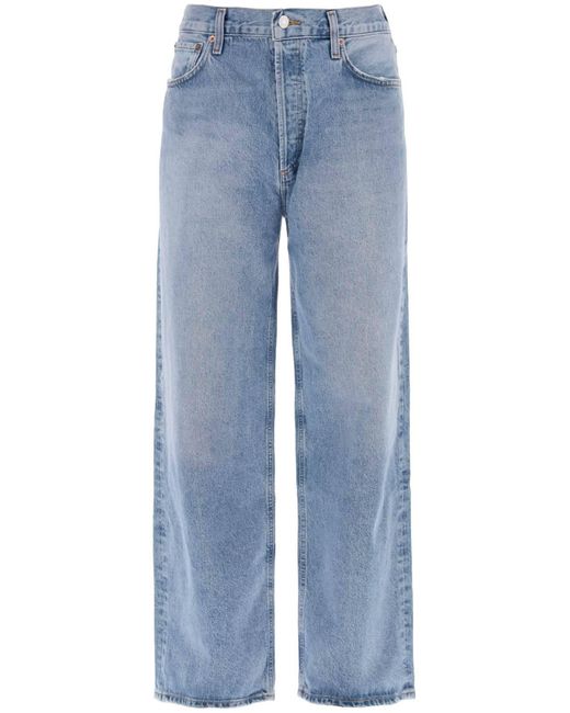 Agolde Blue Low-Slung Baggy Jeans for men