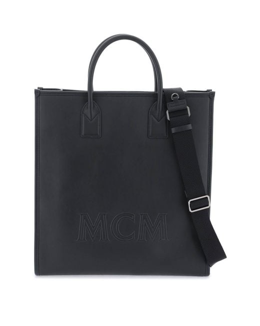 MCM Black Klassic Tote Bag