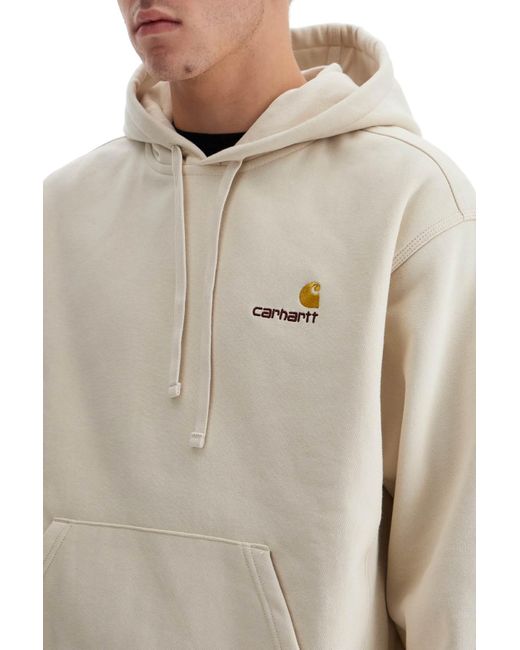 Carhartt Natural American Script Hoodie for men