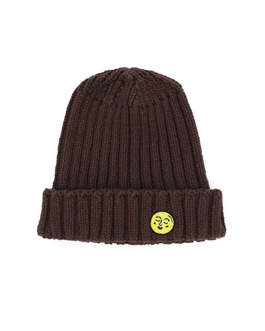 CAPPELLO BEANIE IN COTONE da Uomo di Sky High Farm in Marrone | Lyst