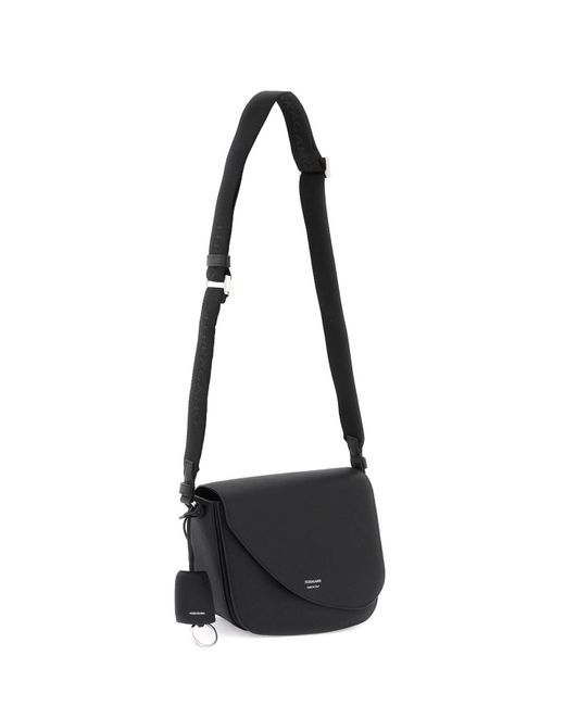 Ferragamo Black Flame Shoulder Bag (medium) for men