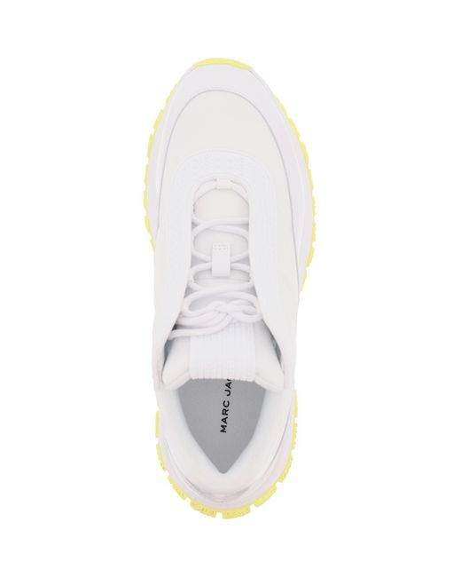 Marc Jacobs White The Lazy Runner Sneakers