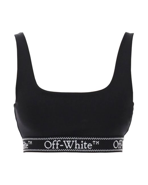 Off-White c/o Virgil Abloh Black Off- Bra With Logo