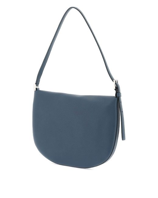 SAVETTE Blue Small Hobo Tondo Shoulder Bag