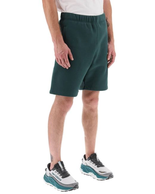 Carhartt Green Chase Sweat Shorts for men
