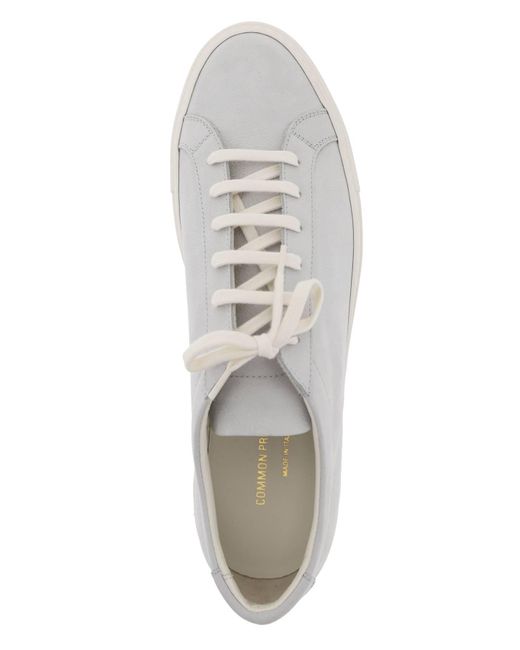 Common Projects White Original Achilles Leather Sneakers for men