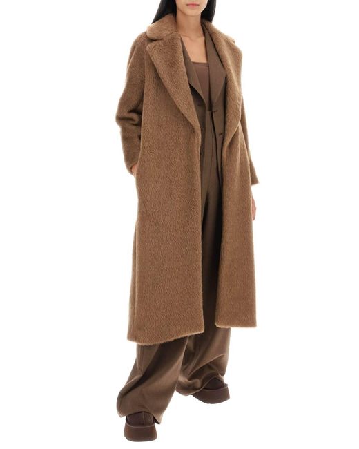 Max Mara Brown 'landa' Wool And Cashmere Jacket