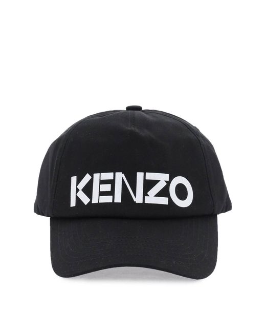 Cappello Baseball Con Logo di KENZO in Black da Uomo