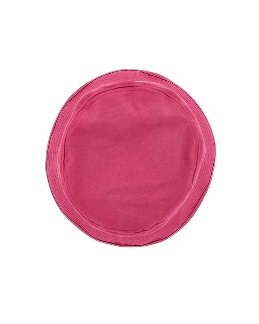 Rick Owens Pink Cotton Bucket Hat