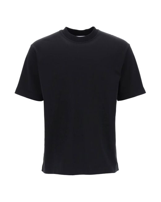 T Shirt Girocollo di Closed in Black da Uomo