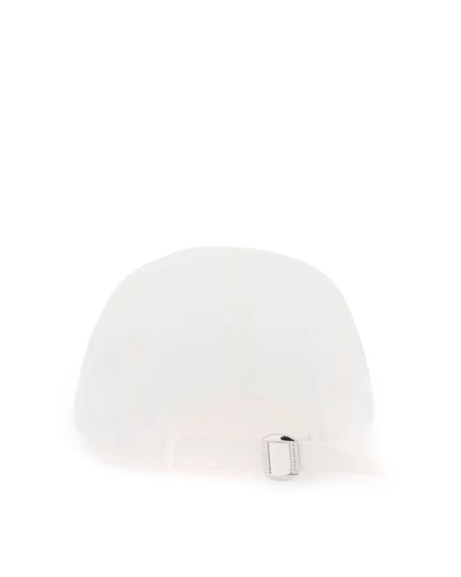 Maison Kitsuné White Palais Royal Baseball Cap for men