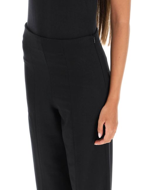 Loulou Studio Synthetic Viscose-blend Hamill Pant in Black Slacks and Chinos Loulou Studio Trousers Save 7% Womens Trousers Slacks and Chinos 