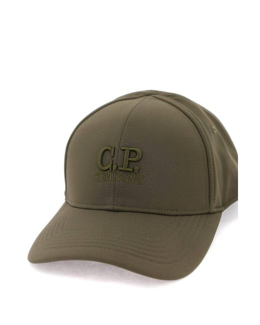 Cappello baseball in C.P. Shell-R di C P Company in Green da Uomo