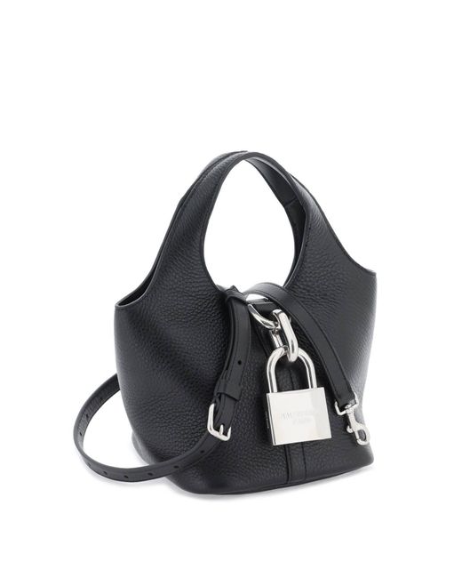 Balenciaga Black Locker Handbag