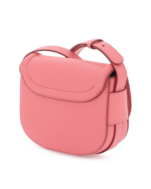 See By Chloé Pink Mara Small Crossobody Bag