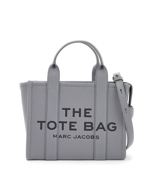 Marc Jacobs Gray The Leather Small Tote Bag